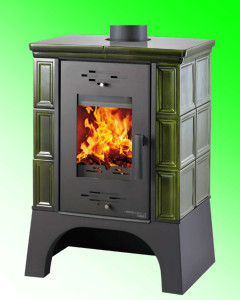 HAAS+SOHN EBOLI zelená, černý podstavec