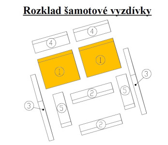 Příslušenství HAAS+SOHN: Cihla (sada 2 kusy) 30 x 220 x 230 mm; ND 0331415005501