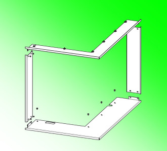 ROMOTOP RÁMEK HL3LG RAM12 krycí rámeček, čtyřstranný