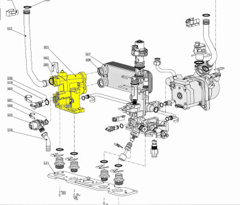 ARISTON levý hydroblok ONE